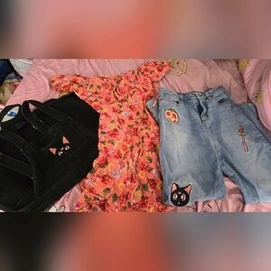 Sailor Moon Hottopic clothing bundle